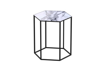 Журнальний стіл 40х35х45 Тур Loreal blue (9 мм) Rodos