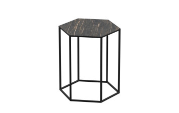 Журнальний стіл 40х35х45 Тур Namibia black (9 мм) Rodos