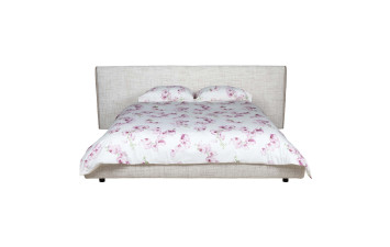 Ліжко Queen 210х240х104 Сірий Stella