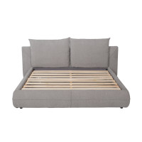Ліжко B-0055A King 240х240х104 Сірий Stella