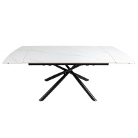 Обідній стіл OKT-2361 1400(2000)*900*760 Білосніжний мат Hestia