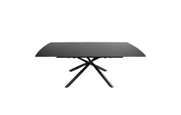 Обеденный стол OKT-2361 1400(2000)*900*760 Черный мат Hestia