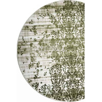 Килим VALS W2769 2,5х2,5 Ivory/ green Круг КЛАСТ