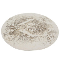 Килим VALS 0503A 2,5х2,5 IVORY / D.BEIGE Круг КЛАСТ