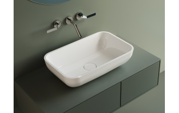 Умивальник 0534 C 600 C біла Marmite