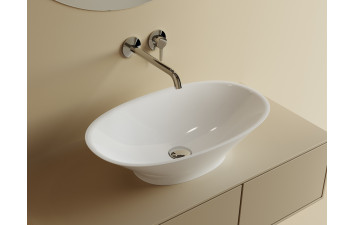 Умивальник 0538 C 610C біла Marmite