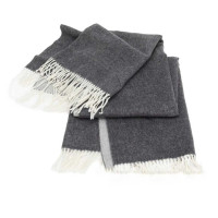 Плед Dolomiti Throws 130х180 Pearl/ lead grey Signoria