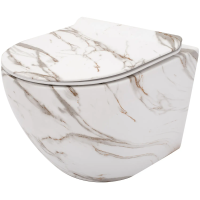 Підвісний унітаз Rea Carlos білий мат