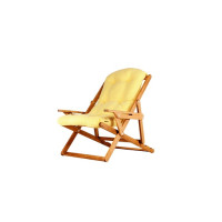 CHALET CHAIR SOFT Крісло шезлонг 750х940х810 ясен, матрац синтепон, колір коричневий Woodsun