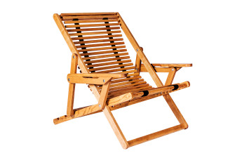 CHALET CHAIR WOOD Крісло шезлонг 760х940х810 дуб, колір венге Woodsun