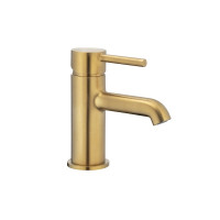 MOZA GOLD Змішувач ARMATURA для умивальника настільний Технопласт