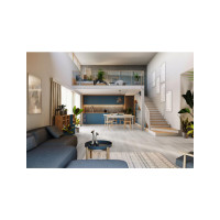 Вінілова підлога Afirmax Legnar Takeda Oak