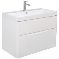 Тумба Амеріна білий глянець 90 консольна