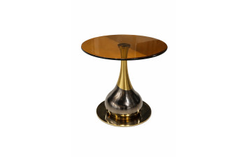 Маленький столик Rose 45*51 Сірий к-кт(1-2) EUROHOME