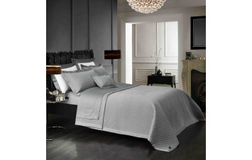 Hotel Melody 1 Покривало на ліжко 260*260, 2шт наволочки 50*75 Grey