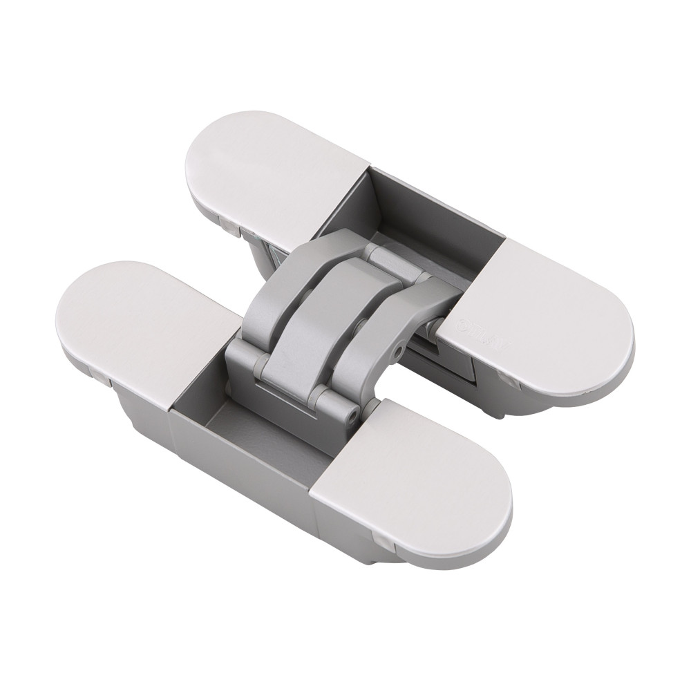 Прихована 3D петля Otlav Invisacta IN300, Замок 30x120мм Білий