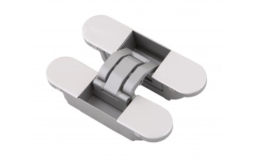 Прихована 3D петля Otlav Invisacta IN300, Замок 30x120мм Білий