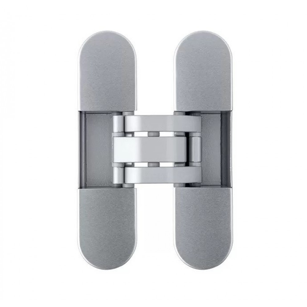 Прихована 3D петля OTLAV INVISSACTA 305 3D, пластик,30х120мм, корпус білий, 4 ковпачка