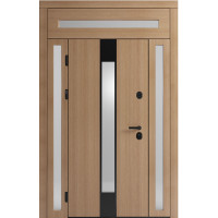 Двостулкові двері Standart 3 зі склопакетом