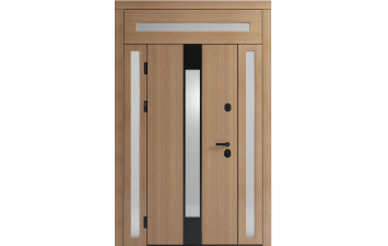 Двостулкові двері Standart 3 зі склопакетом