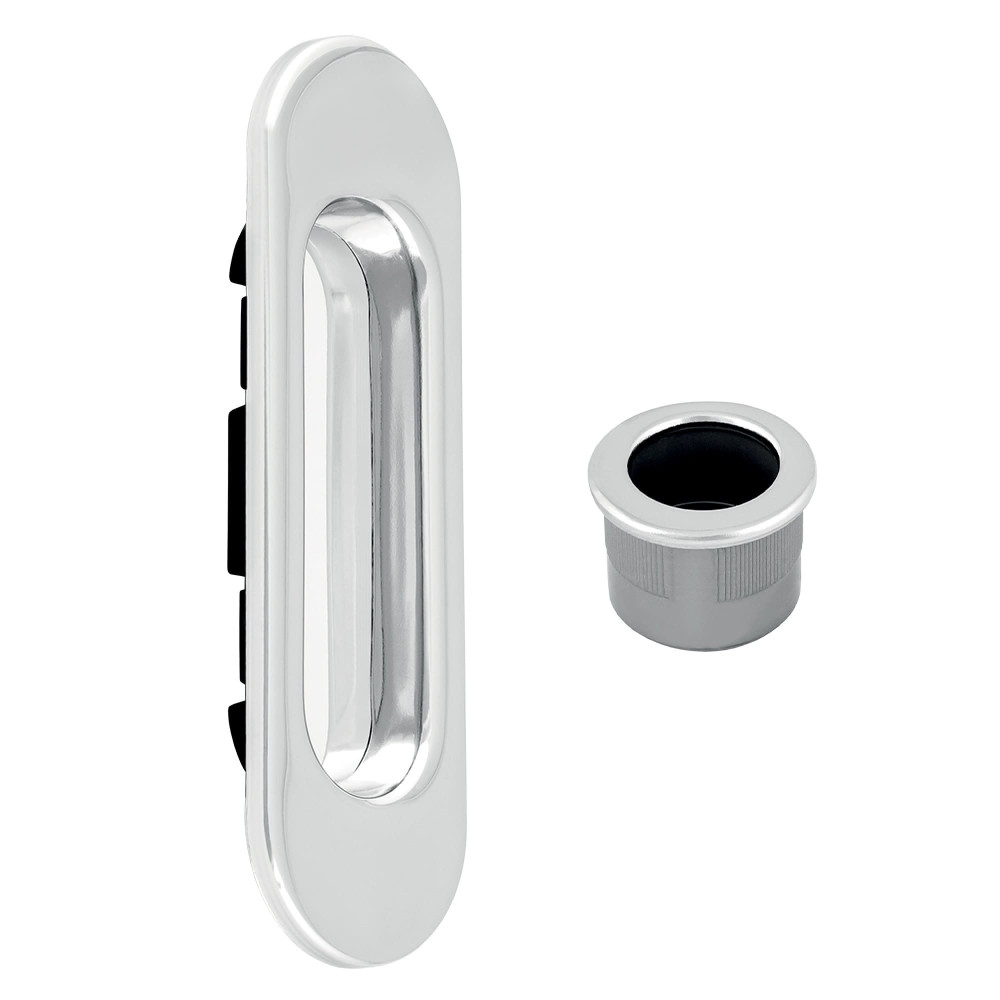 Дверна ручка для розсувних дверей KR01 Овальна