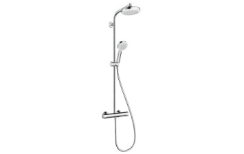 Crometta 160 1jet Showerpipe EcoSmart Душевая система