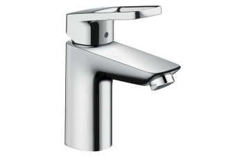 LOGIS Loop 100 змішувач для умивальника одноважільний, зі зливним гарнітуром, хром