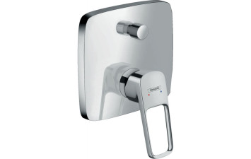 LOGIS Loop змішувач для ванни одноважільний, прихований монтаж, хром