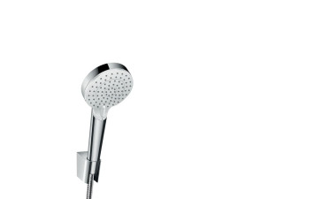 Crometta Vario Душевой набор, 1,60 м, белый/хром