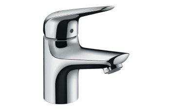 NOVUS змішувач для умивальника 70, одноважільний, зі зливним гарнітуром, хром