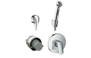 LOGIS набір прихованого монтажу з гігієнічною лійкою (71666000, 27454000, 32129000)