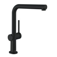 TALIS M54 змішувач для кухні, одноважільний, 270, 1jet, колір чорний матовий