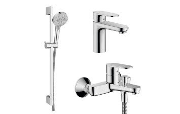 VERNIS BLEND набір змішувачів для ванни, раковина 70 (71550000, 71440000, 26275000)