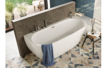 Акрилова ванна RISA біла, 160 x 80 см