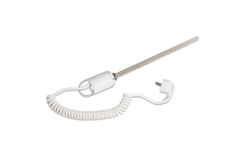 ТЕН CINI для рушникосушки Білий