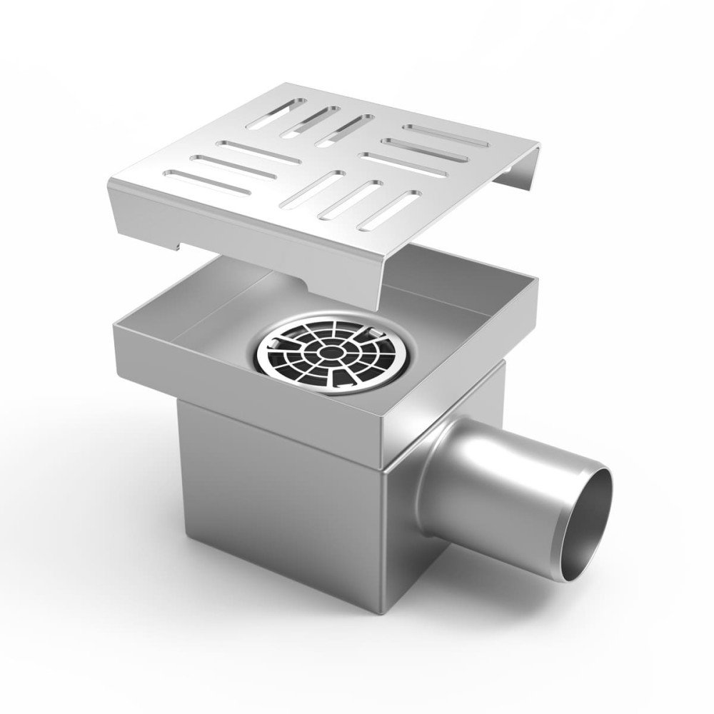 Трап для душу Laris Piano 100 х 100 мм