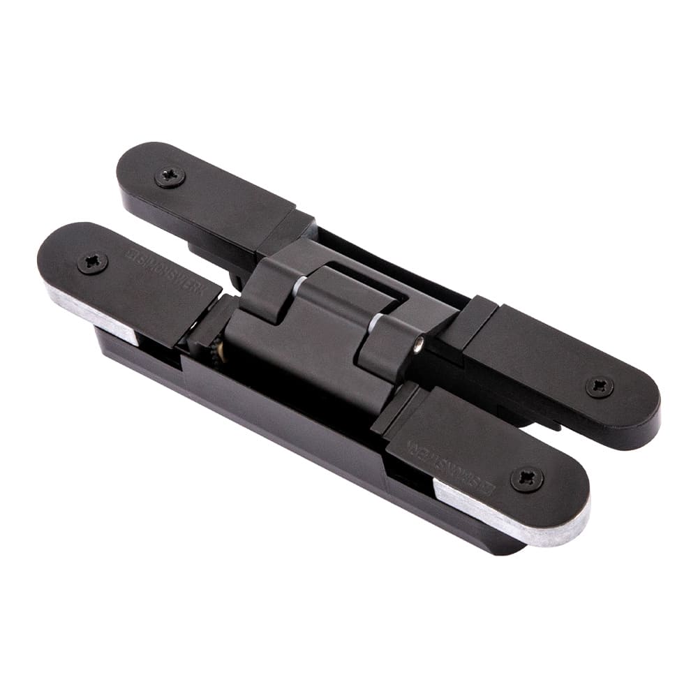 Прихована петля TECTUS TE 240 3D колір RAL 9005 чорний