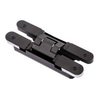 Прихована петля TECTUS TE 240 3D колір RAL 9005 чорний