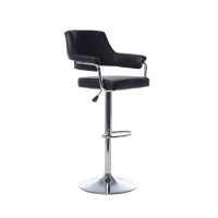Барний стілець B-91 чорний