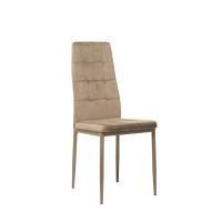 Стілець N-66-2 капучіно велюр Vetro mebel