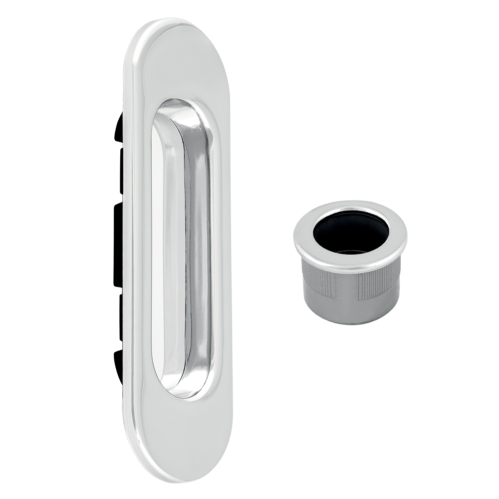 Дверна ручка для розсувних дверей KR01 Овальна