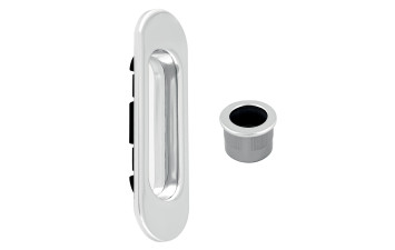 Дверна ручка для розсувних дверей KR01 Овальна