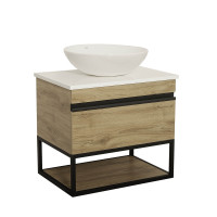 Тумба Лофт Айрон Севілья 75 см зі стільницею консольна