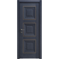 Двері міжкімнатні Versal Irida, Сосна Браш кобальт