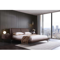 MARINA Ліжко шкіряне BL035KB 180*200 Sueño (Sueno)