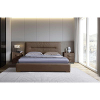 MATILDA Ліжко шкіряне BL035KB 180*200 Sueño (Sueno)