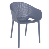 Крісло SKY PRO з підлокітниками 151 сіре 