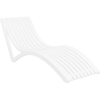 Лежак SLIM 087 білий