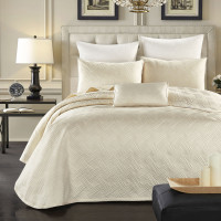 Luxury FRBP1 Покривало на ліжко 230*250, 2шт наволочки 46*66 Ivory