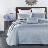 Luxury FRBP1 Покривало на ліжко 230*250, 2шт наволочки 46*66 Silver